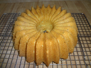 Homemade Cherry Margarita Pound Cake for Adults (10") Bundt Cake