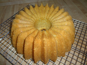 Homemade Cherry Margarita Pound Cake for Adults (10") Bundt Cake