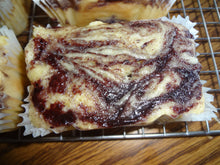 Homemade Blueberry Swirl Pound Cakes With Choices