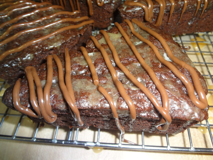 Brownie Like Homemade Triple Chocolate Scones (8 Scones)