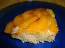 Tender and Sweet Homemade Peach Upside-Down Cake (9")