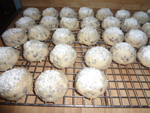 Melt in Your Mouth Homemade Chocolate Chip Snowball Cookies (30 Cookies)