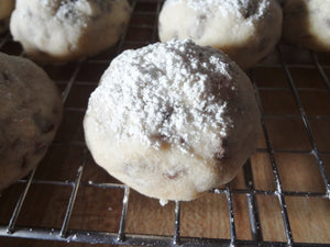 Melt in Your Mouth Homemade Chocolate Chip Snowball Cookies (30 Cookies)