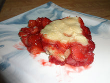 Homemade Fresh Strawberry Pie Bars With a Delightful Buttery Crust (13" x 9")