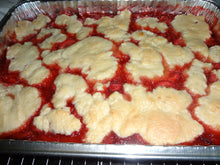 Homemade Fresh Strawberry Pie Bars With a Delightful Buttery Crust (13" x 9")