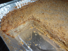 Perfectly Light, Fluffy and Moist Homemade Banana Crumb Coffee Cake (13" x 9") Tray