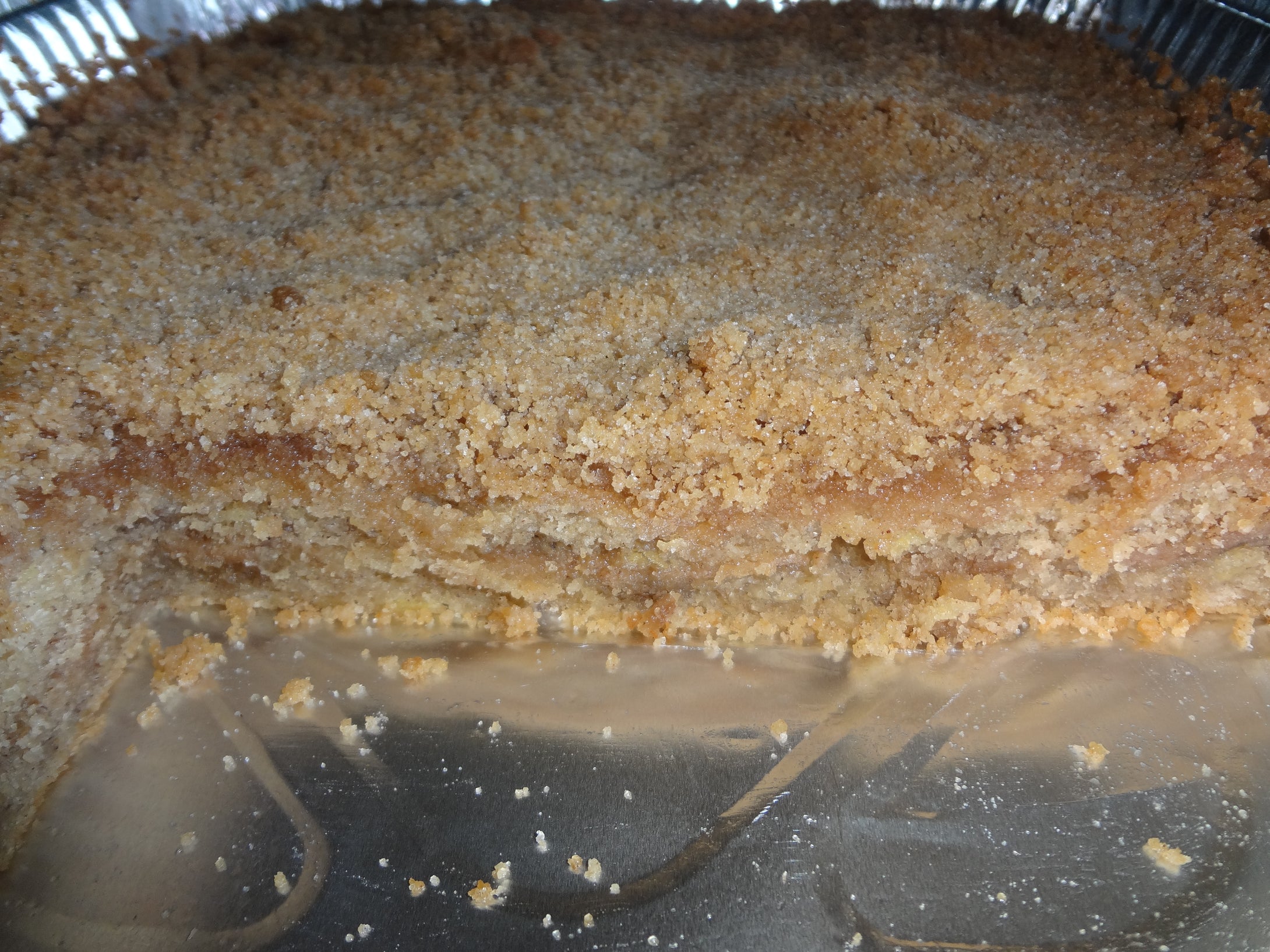 Perfectly Light, Fluffy and Moist Homemade Banana Crumb Coffee Cake (13