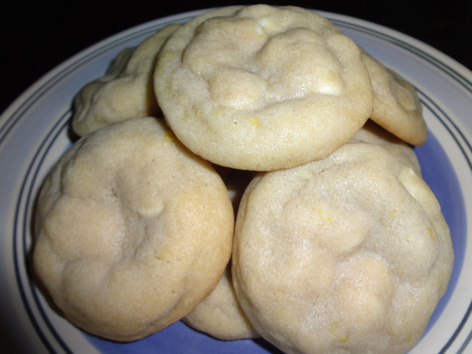 Excellent Homemade Lemon White Chocolate Chip Cookies (3 Dozen)