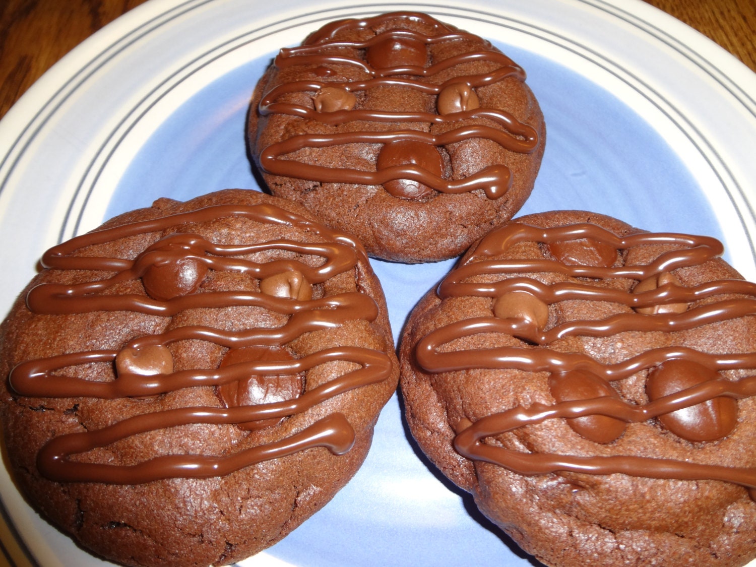 Heavenly Homemade Thick and Fudgy Chocolate Explosion Cookies (2 Dozen)