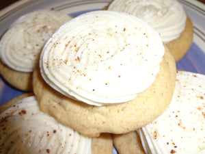 Not in Season - Marvelous Homemade Soft and Frosted Eggnog Cookies (30 Cookies)