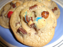 Homemade Chocolate Chunk Pretzel M&M Cookies (30 Cookies)