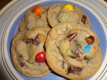 Homemade Chocolate Chunk Pretzel M&M Cookies (30 Cookies)