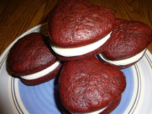 Homemade Cream Cheese Filled Red Velvet Whoopie Pies (30 Cookies)