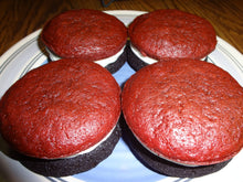 Cakey, Fluffy and Creamy Homemade Celebration Whoopie Pies (30 Cookies & Choice of Colors)