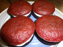 Cakey, Fluffy and Creamy Homemade Celebration Whoopie Pies (30 Cookies & Choice of Colors)