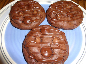 Heavenly Homemade Thick and Fudgy Chocolate Explosion Cookies (2 Dozen)