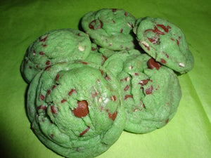 Chewy and Minty Homemade Andes Chocolate Mint Chip Cookies (30 Cookies)