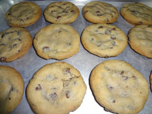 Homemade Deep Dish Chocolate Chip Ghirardelli Caramel Filled Cookies (1 Dozen)