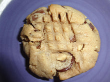 Soft Homemade Double Peanut Butter Chocolate Chip Cookies With Crunch (30 Cookies)