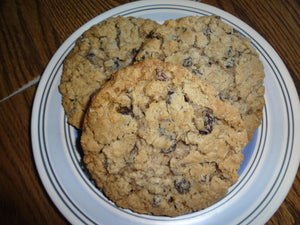 GIANT and Thick Chewy Oatmeal Cookies With Choices