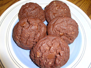 Thick, Soft & Chewy Homemade Reese's Hot Fudge Cookies (2 Dozen)