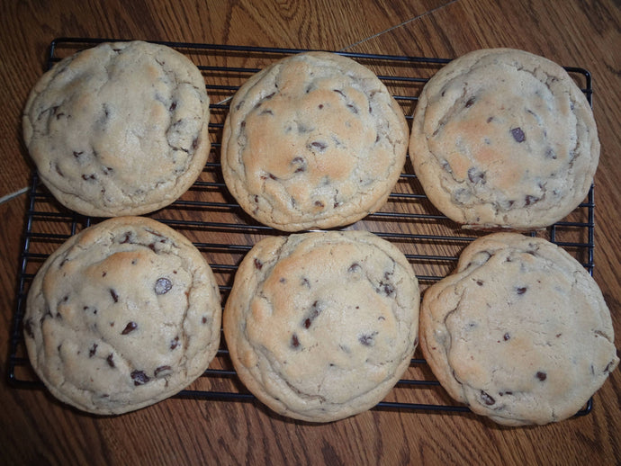 HUGE Homemade Half Pound Chocolate Chip Cookies (Choice of Quantity)