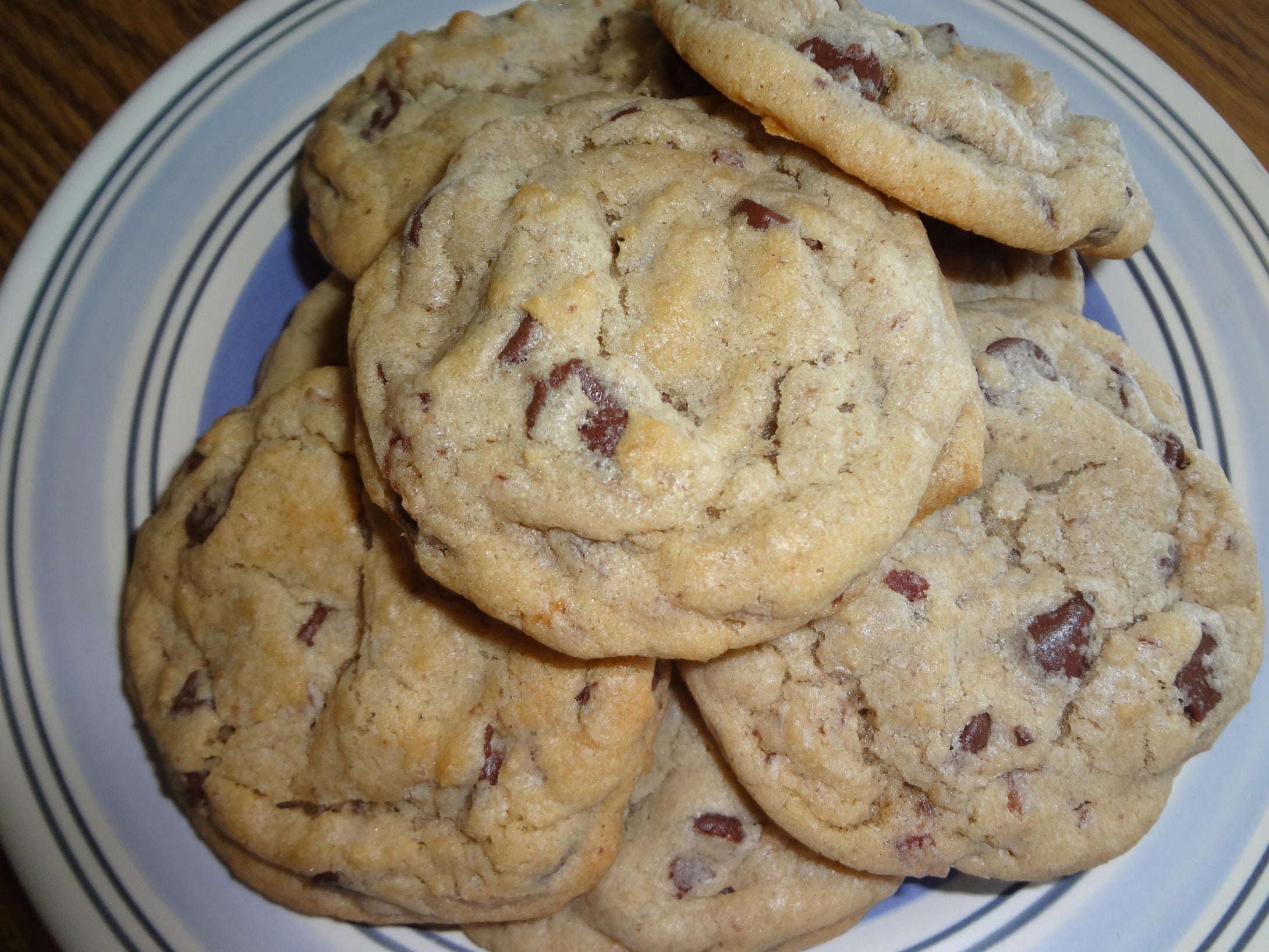 Chewy Homemade Bacon Chocolate Chip Cookies (30 Cookies)