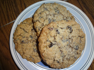 GIANT and Thick Chewy Oatmeal Cookies With Choices