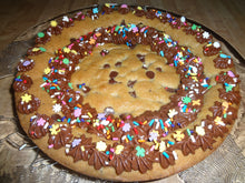 Party Time Homemade Frosted Chocolate Chip Cookie Cake (9") Cake