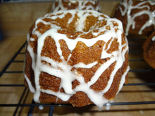 Homemade Glazed Pumpkin Spice Single Serving Bundt Cakes (10 Single Serving Cakes)