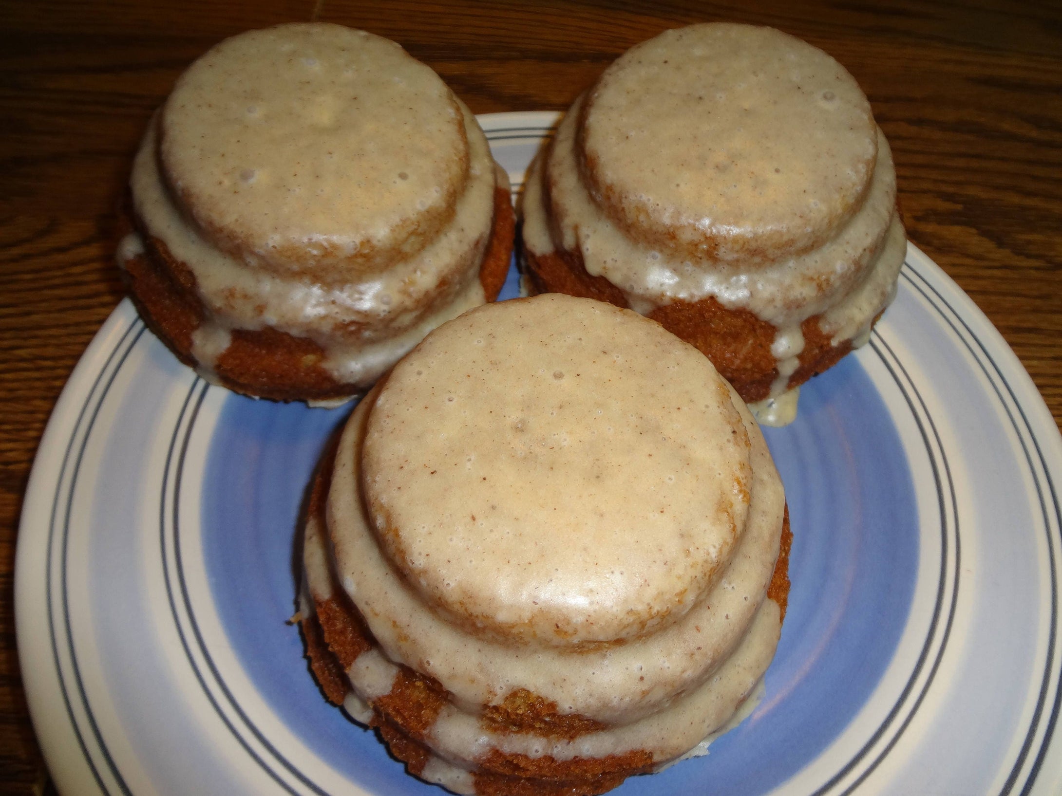 Not in Season - Festive Homemade Eggnog Cakes With Eggnog Sugar Glaze With Choices