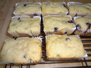 Yummy Homemade Buttermilk Banana Blueberry Bread Single Serving Loaves (10 Single Serving Loaves)