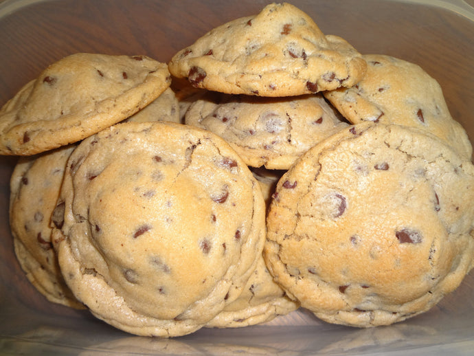 Outstanding Homemade Peanut Butter Cup Stuffed Chocolate Chip Cookies (16 Cookies)