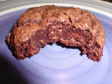 Chocolate Lovers Only Homemade Soft Double Chocolate Fudge Cookies (2 Dozen)