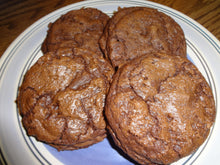 Chocolate Lovers Only Homemade Soft Double Chocolate Fudge Cookies (2 Dozen)