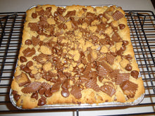 Gooey & Buttery Homemade Peanut Butter Chocolate Reese's Bars (9" x 9" Tray)