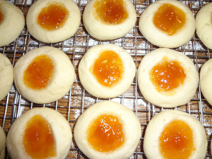 Delicious Homemade Cream Cheese Thumbprint Cookies With Choice of Flavors (5 Dozen)