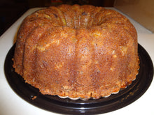 Spice Filled Homemade Apple Bourbon Bundt Cake (10")