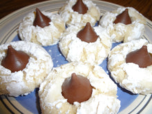 Light and Creamy Homemade Chocolate Kiss Cream Cheese Cookies (2 Dozen)