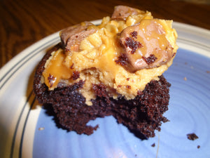 Ultimate Homemade Snickers Cupcakes (1 Dozen)