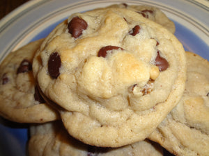 Traditional Homemade Chocolate Chip Cookies With Choice of Nuts (3 Dozen)