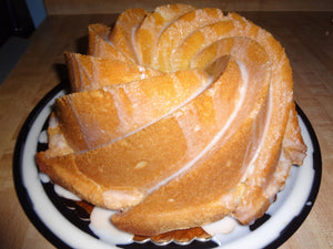 Light and Airy Homemade Champagne Pound Cake (10")