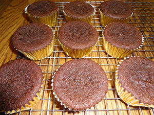 Chocolate and Coffee Lovers Homemade Kahlua Chocolate Cupcakes (10 Cupcakes)