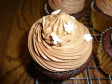 Chocolate and Coffee Lovers Homemade Kahlua Chocolate Cupcakes (10 Cupcakes)