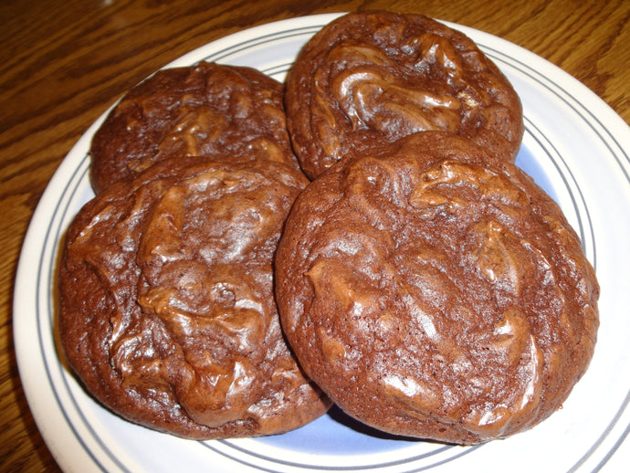 Perfectly Delicious Homemade Double Chocolate and Mint Cookies (Choice of Quantity)