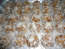 Retro Homemade Date and Rice Krispies Balls With Coconut or Powdered Sugar (2 Dozen)