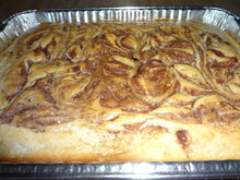 Moist and Delicious Homemade Cinnamon Roll Cake (13" x 9") Tray