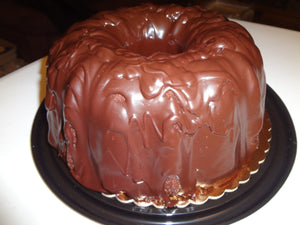 Delicious Homemade Cream Cheese Chocolate Pound Cake (10")