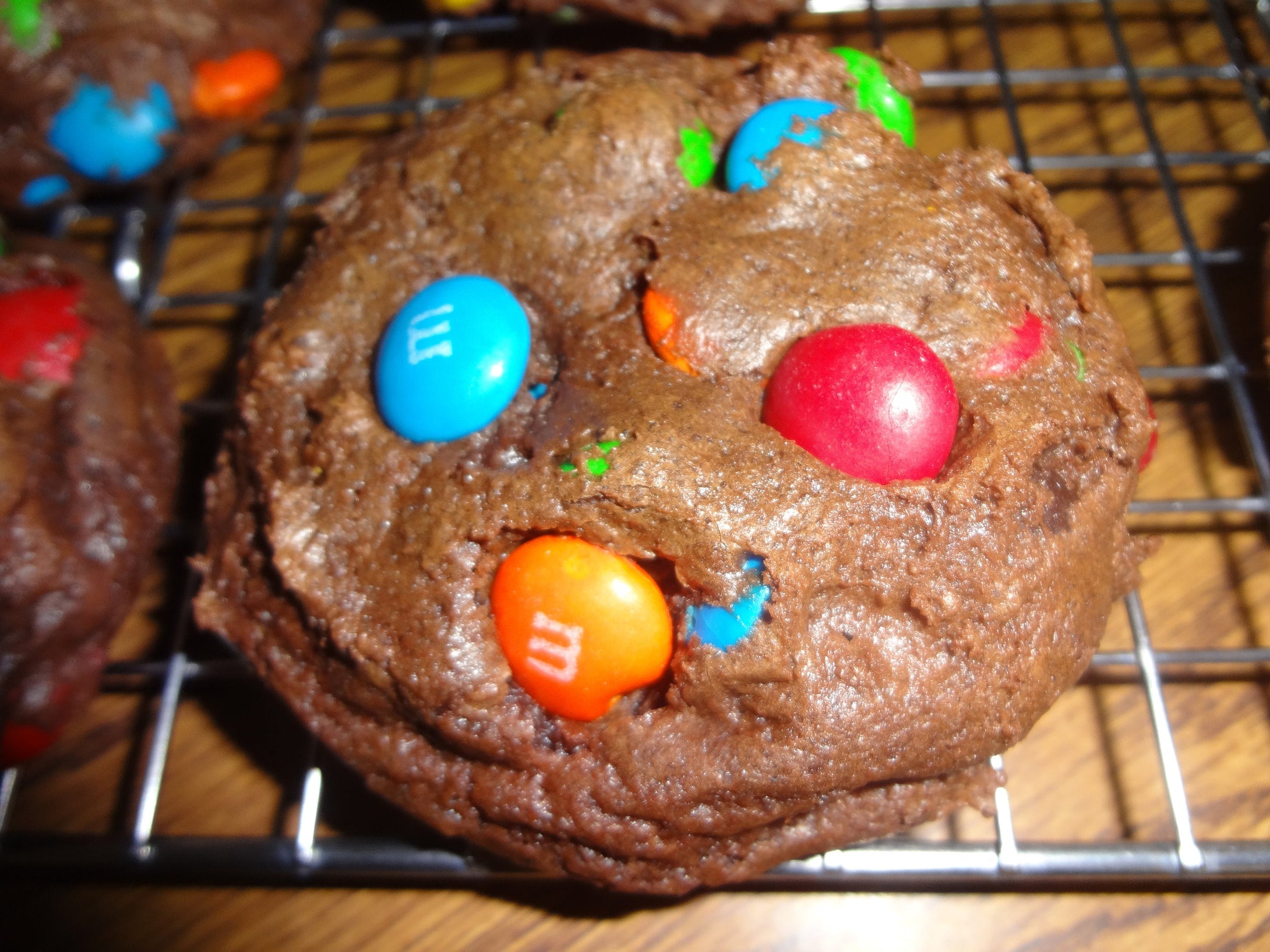 Thick and Decadent Homemade Soft Batch Chocolate M&M Cookies With Choice of Quantity