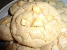 Chewy Homemade White Chocolate Macadamia Nut Cookies (30 Cookies)